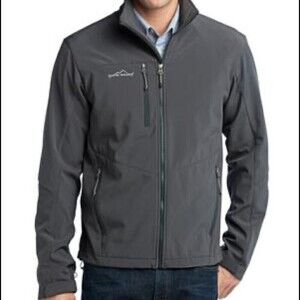 Eddie Bauer Jackets: Men's Waterproof Soft Shell Grey Jacket Men’s Size L